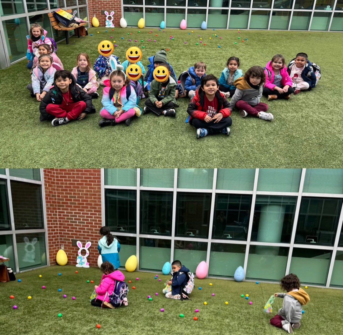 Reflecting on a week full of creativity and fun - from marbled paper eggs to crafting bunny ears, topped off with an exciting egg hunt! 🎨🐰 <a href="/MineolaUFSD/">Mineola UFSD</a> #mineolaproud
