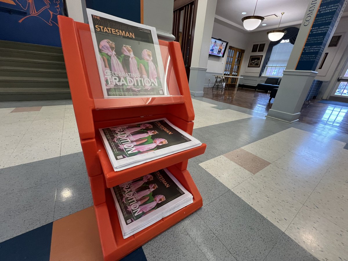 TheVAStatesman's tweet image. It’s #paperday so be sure to pick up your copy on newsstands now! You can find them in Foster, the bookstore, Virginia Hall, Hunter-McDaniels, the Multipurpose Center, the library, and Gateway dining. @vsulibraries @VSUsports @VSU_1882 @VSUTrojan_DSA