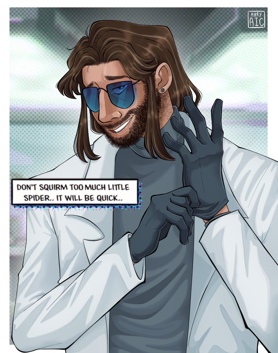 maryaic_'s tweet image. Hi I cooked 🧍🏼‍♂️
I hate/love this man cause he kept me busy with this drawing for so much time but he is also literally keeping me from not drawing sob sob

Thanking again @Dakokoart for helping me with coloring

#TheSpot #JohnathonOhnn #DocOck #AcrossTheSpiderVerse