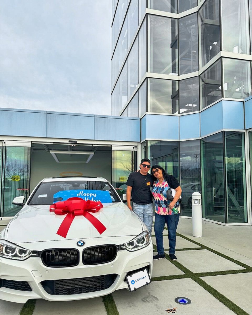 Driving birthday happiness one BMW at a time. Happy Birthday from your friends at Carvana! 🥳💙