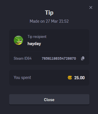 QeeetZr's tweet photo. Thanks to @CSGOEmpireV2 & the team behind @CSGOEmpire we have given away 100 coins to 4 people & we managed to pull an insane stream!
I wanna give a special thanks To #TeamEmpire for making this possible! ❤️
Here are the winners from the stream! https://t.co/tIcpj9YuNH