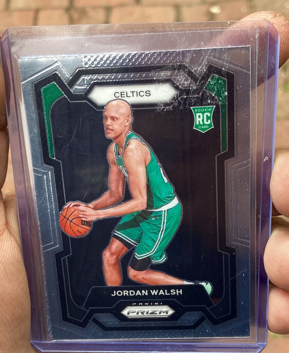 Hey #Celtics Fans picked up this #Jordanwalsh today too wanna win it? Reply with GO GREEN! , RP and like that’s it!! Gluck all #thehobby