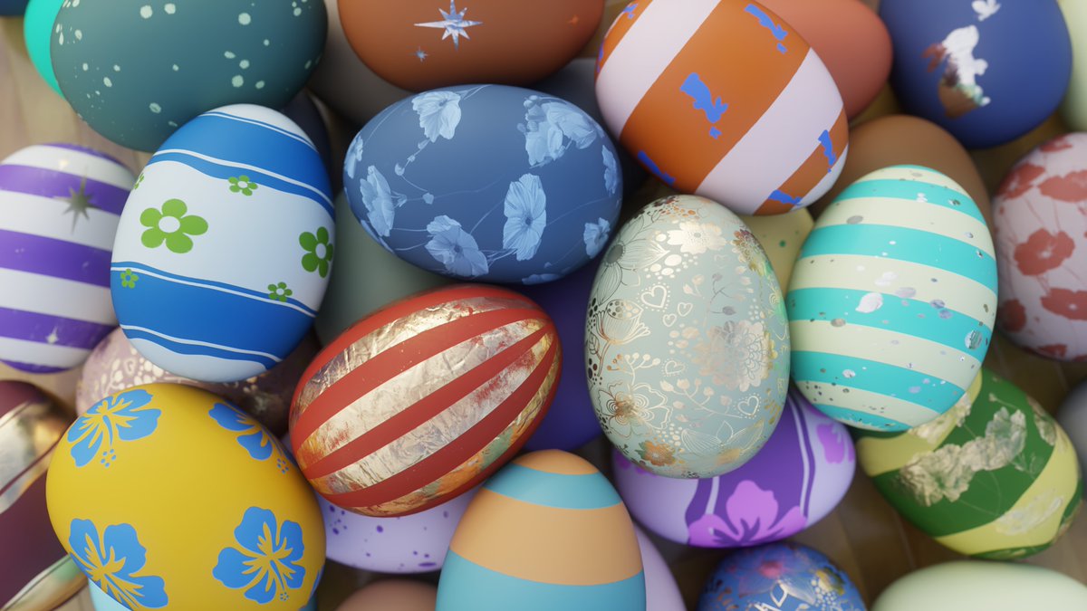 🎨🥚🧺

Scene made using vMaterials distilled to #OpenPBR