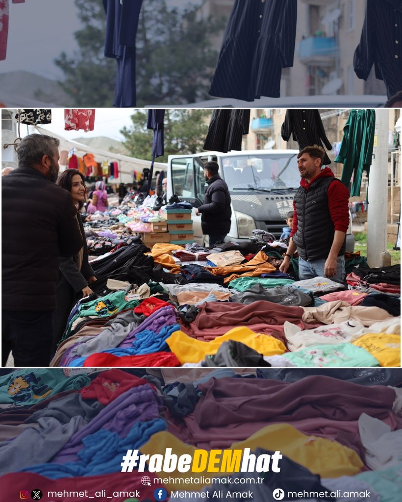 MehmetAliAmak's tweet photo. Pazar esnafı ve İstasyon Mahallesi sakinlerine göstermiş oldukları ilgiden ötürü çok teşekkür ederiz. Yüz yüze söylediğimiz ve kampanya sürecimiz boyunca broşürlerimiz aracılığı ile vaad ettiğimiz her şeyi halkımızın destekleri ile hayata geçireceğiz!

#RabeDemHat
#DEMPARTİ https://t.co/FndqkmtVaf