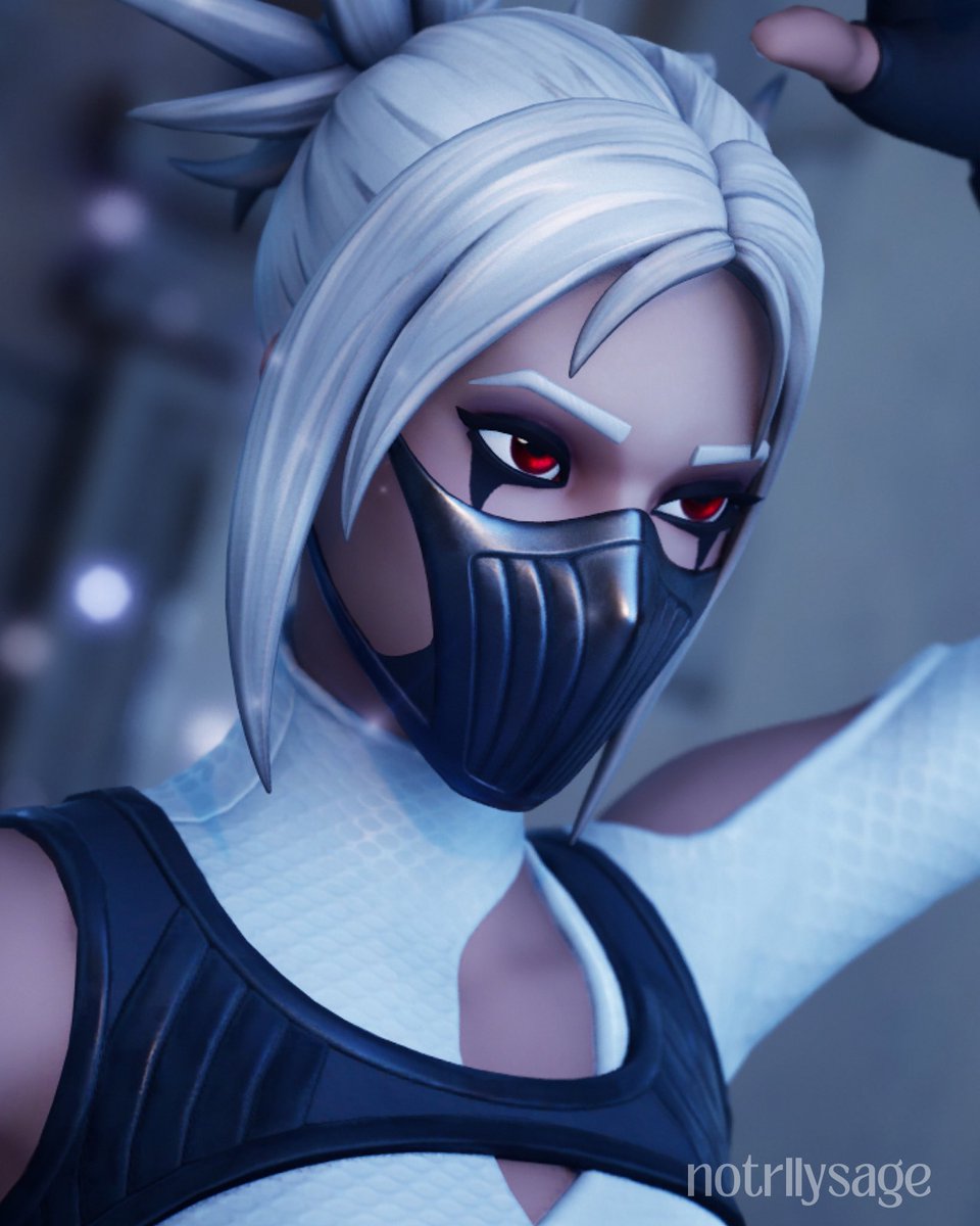 dynamic hush 🤍🗡️ outpace the noise #fortnite #fortography