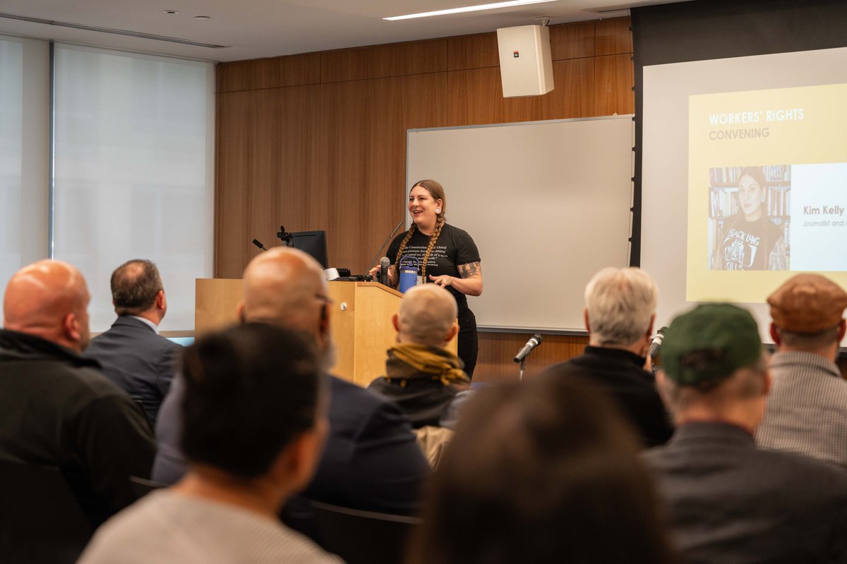 Our first Workers Rights Convening brought together organizers and advocates from across labor, workers’ rights organizations, academia, and government to network and share ideas. 💪 Huge thanks to @CentralLaborNYC for co-hosting, special guest @GrimKim, and all our attendees!