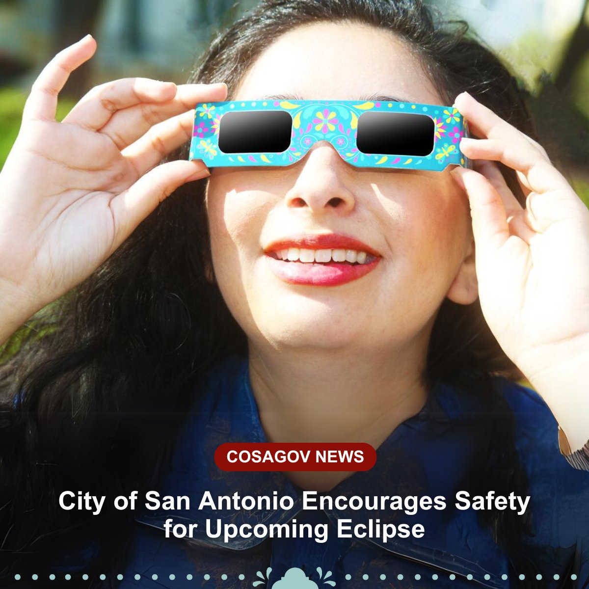 ☀️🌑 On Monday, April 8, 2024, San Antonio will be near the path of the total solar eclipse. It will be the last total solar eclipse visible from the contiguous United States until 2044. Visit our website for info about how to prepare: ow.ly/q43450R3HPs