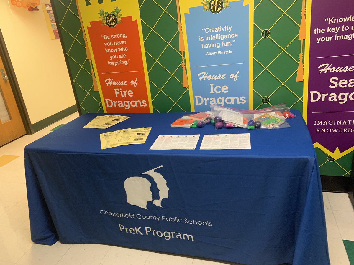 Here <a href="/GRESDragons/">Greenfield ES</a> to promote our PreK applications!