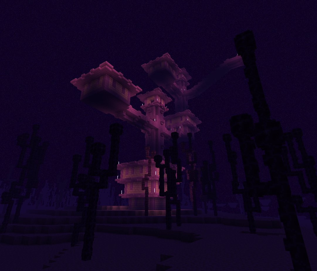 •✨New End Ambience for my resource pack Refreshed!  (Full vanilla. No Mods, No Optifine or Iris Shaders)

#Blockbench #Minecraft #pixelart