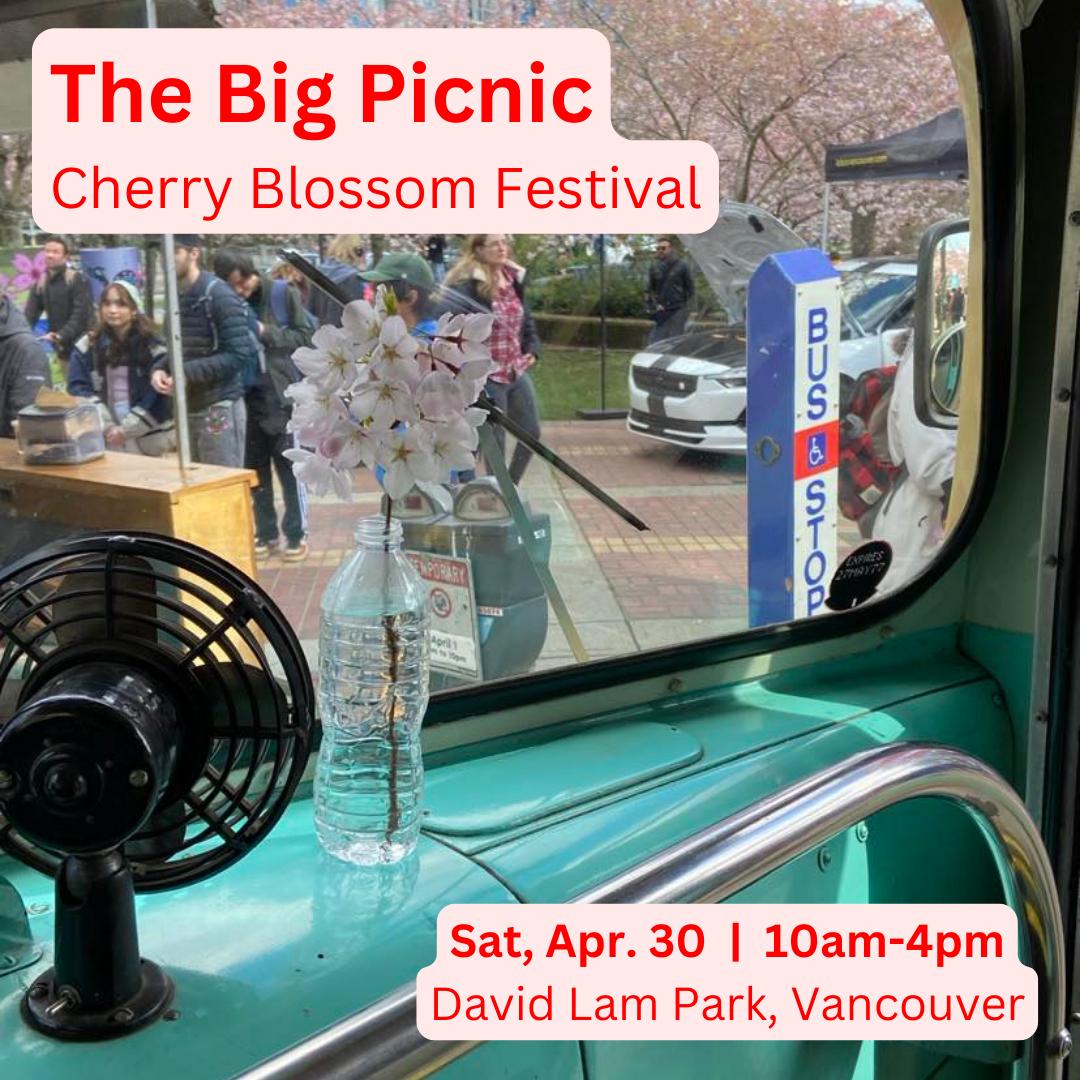 Blossoms and buses to welcome the spring season? Yes please! 🌸🚌 Transit Museum Society will be at the Big Picnic cherry blossom festival this Saturday at David Lam Park. We’ll be bringing along 4612, our 1964 GM New Look bus! 📸 @the.eccentric.asian