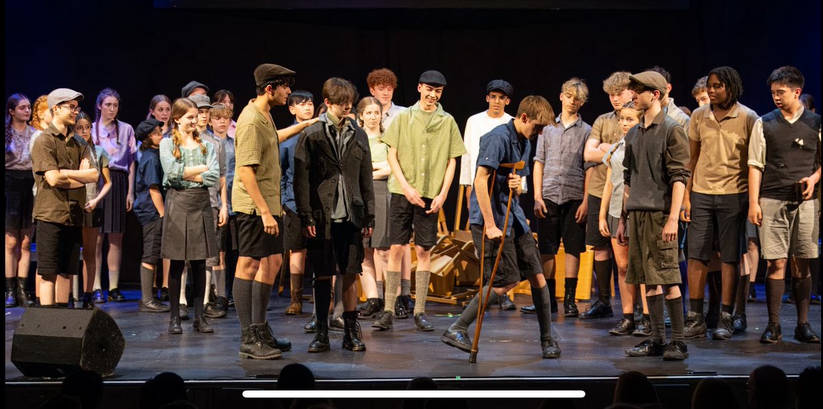 CapaCoombe's tweet photo. Our #CAPASeniors followed with the dark drama The Brittons full of tension and powerful ensemble work on stage. https://t.co/IMxMbnKTKF