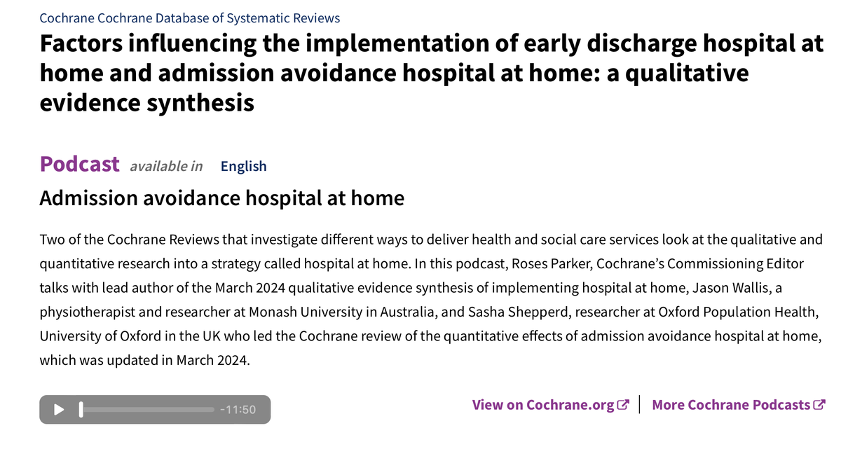 CochraneMSK tweet media