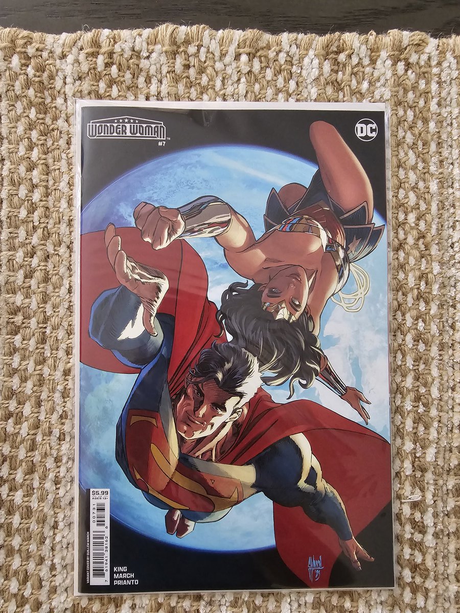 Portadas variantes de #WonderWoman #7 por #DanielSampere #GuillemMarch #DCcomics #Superman #MiColeccióndeComic