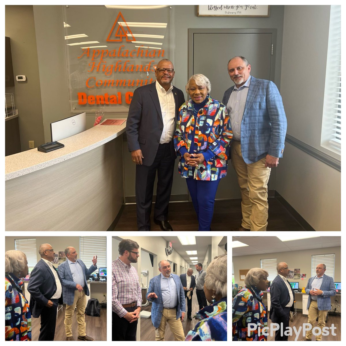 The last stop of the day for our #VirginiaFamiliesFirst budget tour took place at the Appalachian Highlands Community Dental Center in Abingdon. The goal is to help those who need it most in #SWVA. It provides affordable oral healthcare to underserved and uninsured families. #VFF