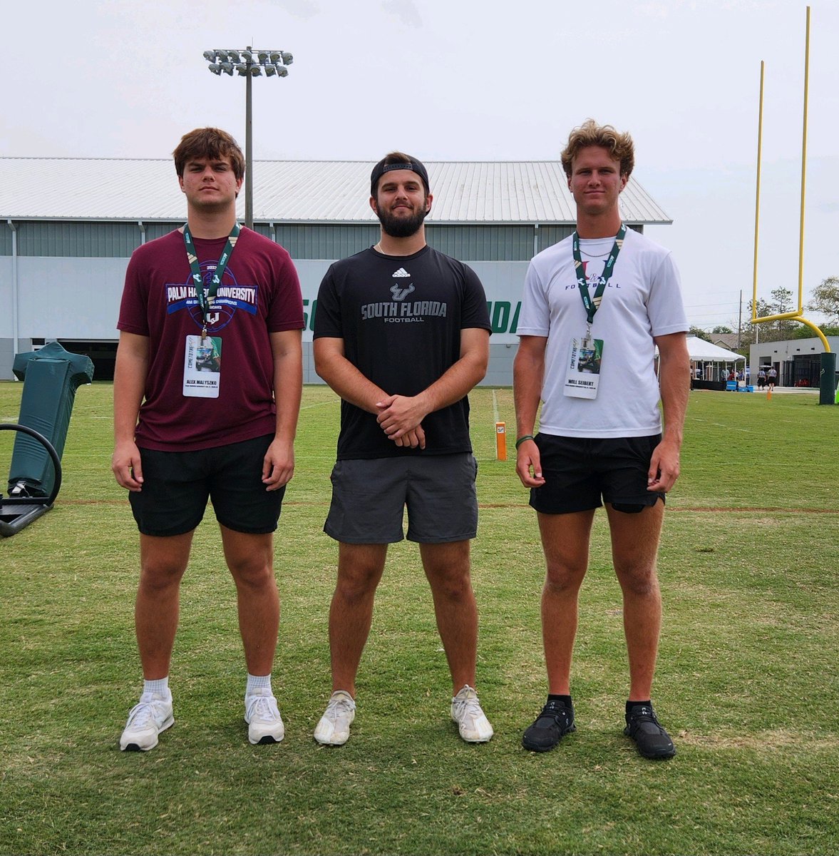 Educational/Exceptional day at @USFFootball Thank you @CoachGolesh @ToddOrlandoUSF @CoachBahler @ABOONE_USF @Ryland_powell Looking forward to seeing you again! @phufootball