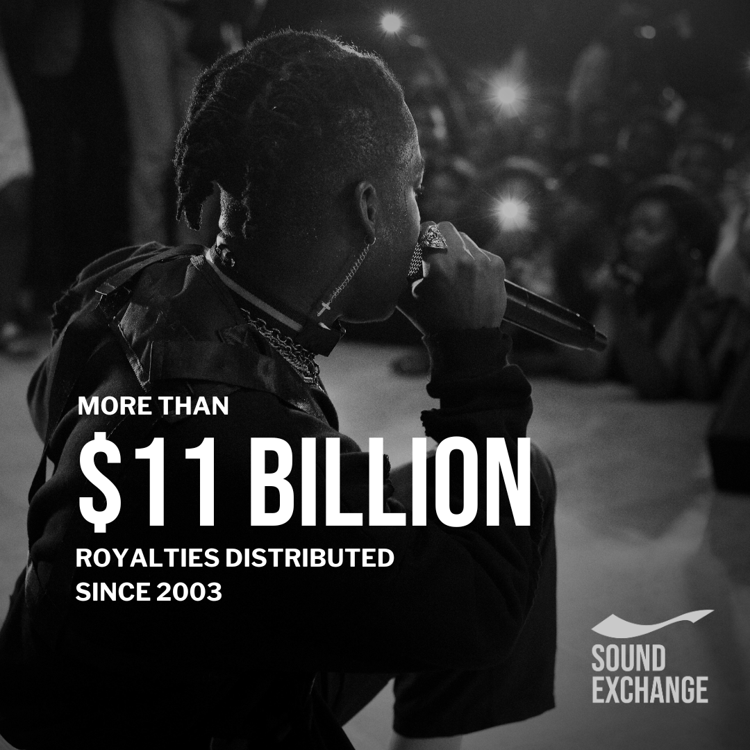 SoundExchange's tweet photo. Since our inception in 2003, SoundExchange has distributed $11 billion in digital performance royalties directly to music creators. This is a testament to our commitment to compensating creators fairly.

Read more:
https://t.co/HU1vyT8Vso https://t.co/VS5IxHllXx