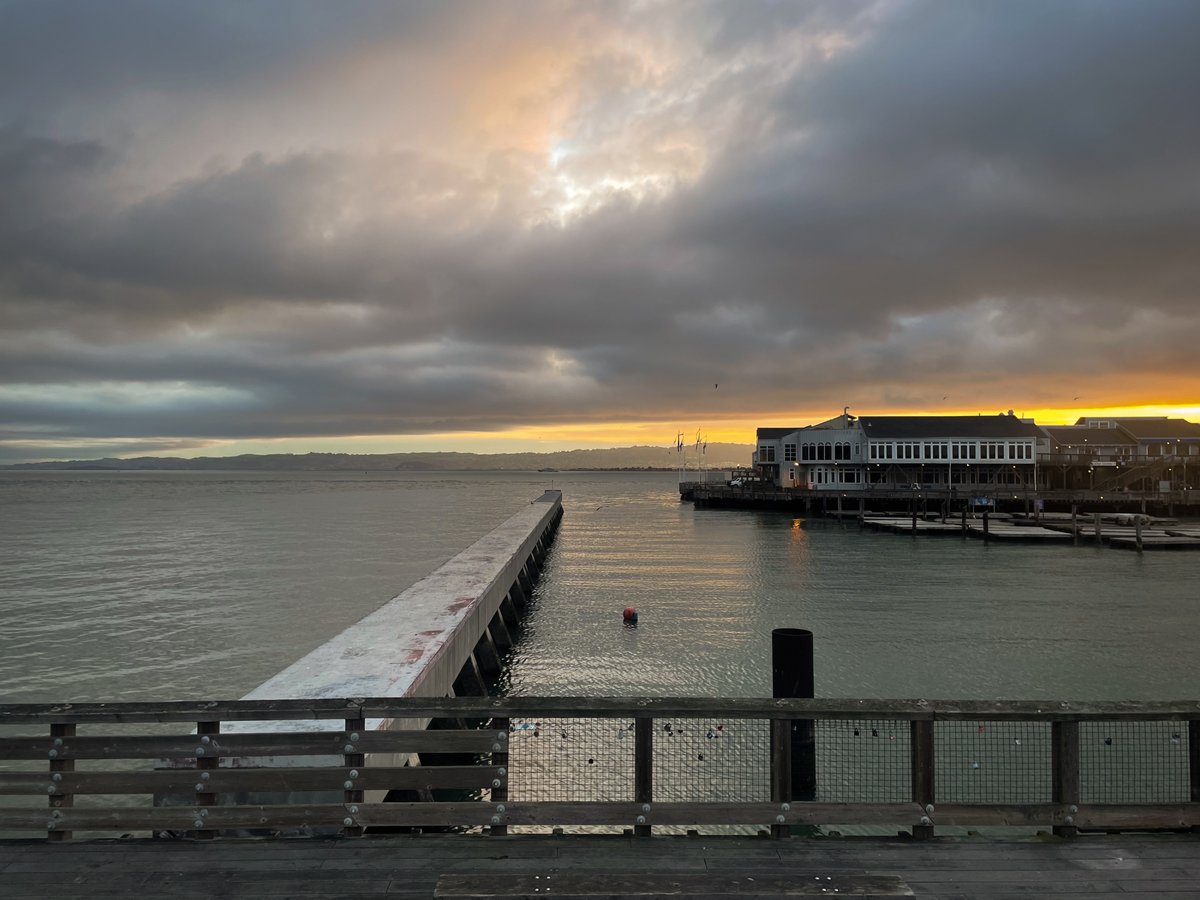 Morning run around the bay. #California #running