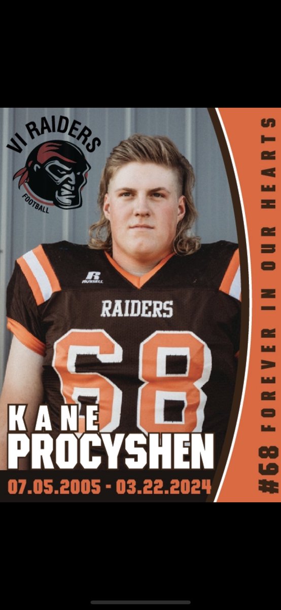 Football Canada would like to extend it’s most heartfelt condolences to the family and friends  of Kane Procyshen who unfortunately passed on March 22nd in a tragic accident.   Kane was in the Top 100 and was to Compete for Team Canada at the World Juniors this summer in Edmonton