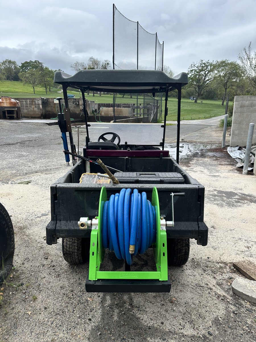 Too much hose calls for a reel solution ;)