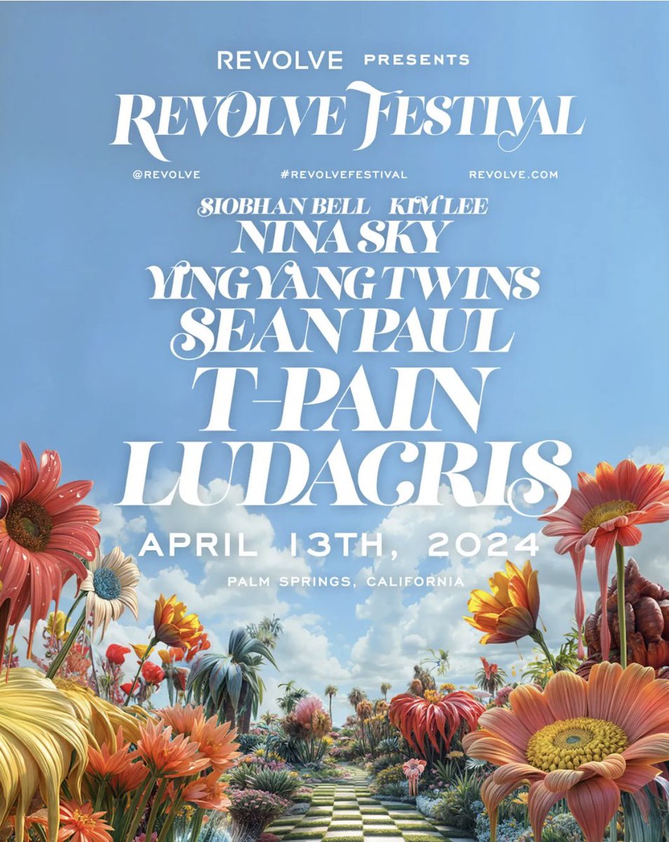 It’s Festival Season and I’m super excited to announce that I’ll be at dj’n at the Revolve Festival this year! See you guys there 🪩

#RevolveFestival2024 #Y2K #FestivalSeason #KimLee
