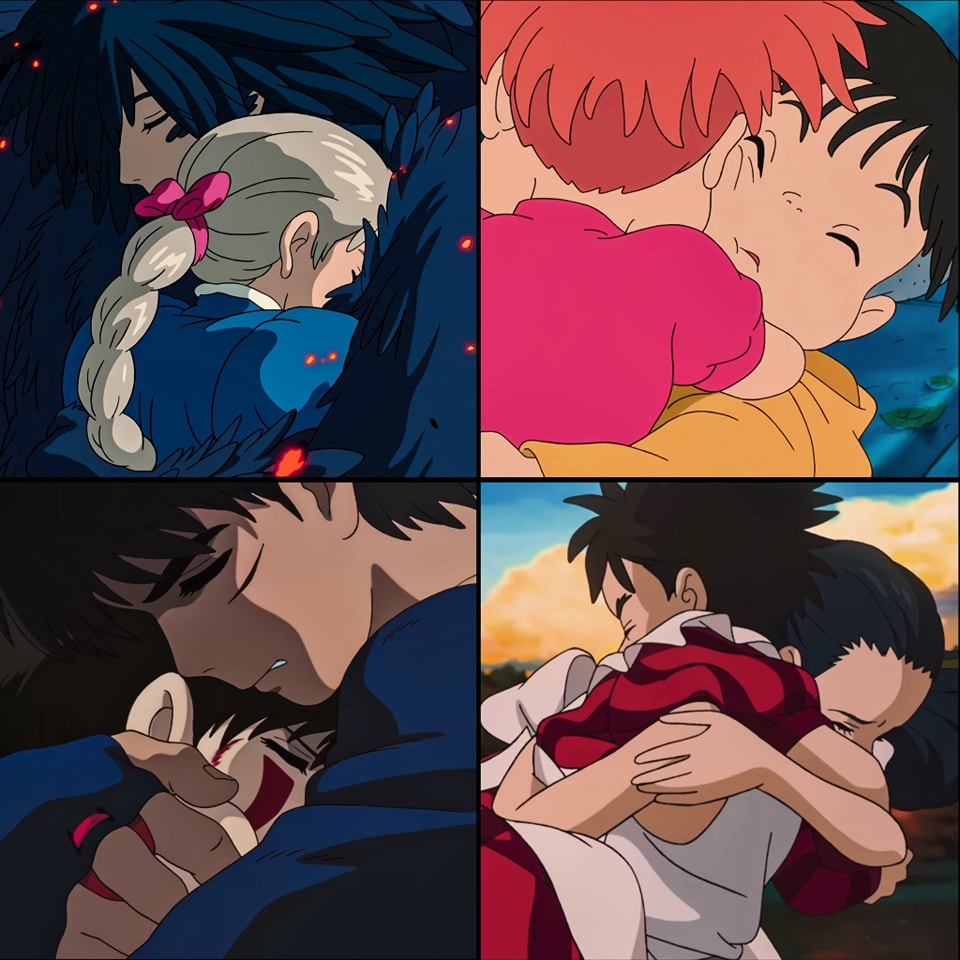 Ghibli hugs 💕