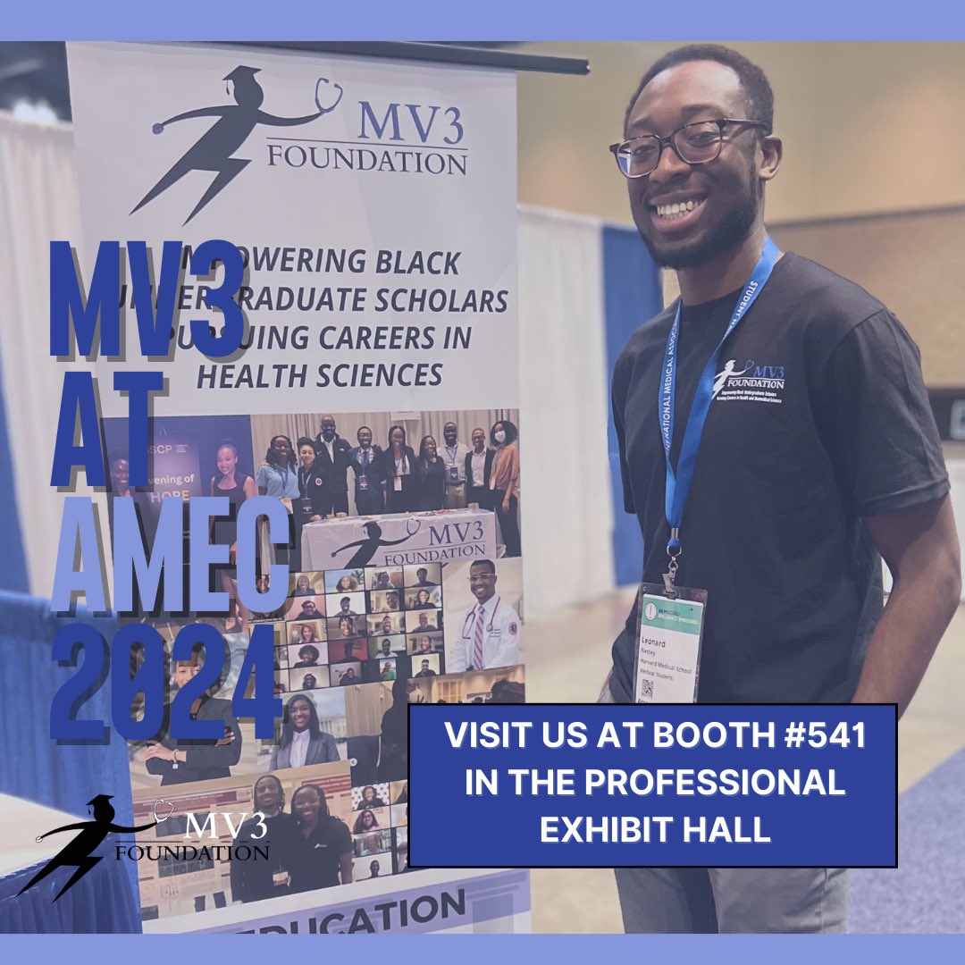 The time has come! MV3 is excited to be at #AMEC2023 Stop by our booth #541 to meet with our team members and learn more about our organization. We look forward to connecting! @SNMA