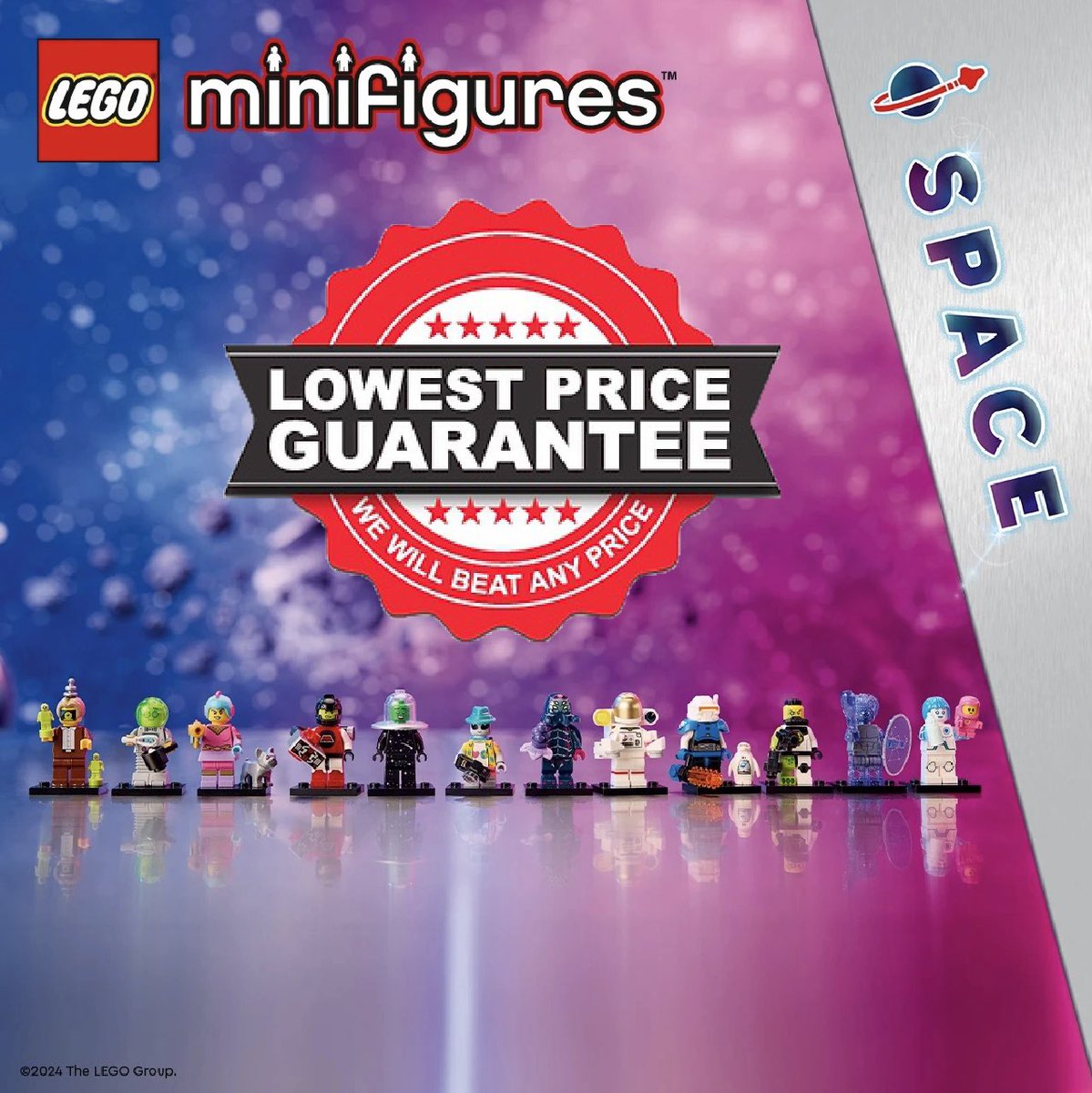 minifigmaddness's tweet photo. LEGO Minifigures 71046 Series 26 - Space Series preorders are now open!! 🤩🤩🥳🥳🥳🥳

Best prices guaranteed only at https://t.co/7bZ9R4Vwuh | Express Shipping Worldwide! https://t.co/bt6HNsXQeh