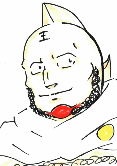 「bald portrait」 illustration images(Latest)