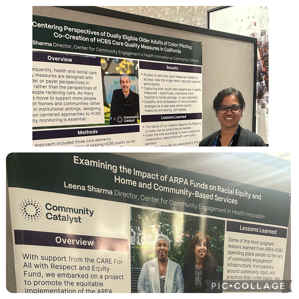 It has been great connecting with #onaging2024 attendees about ⁦@CCEHI⁩ work on home & community based services!