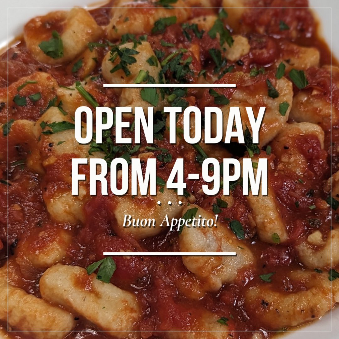 Happy Wednesday! Join us for dinner tonight at Palermo! We are open at 4pm! See you soon! #palermo #italianfood #elkgrove #wednesday #seeyousoon #momandpop #pasta #seafood #wine #beer #fresh #authentic #thisisitalian
#dinnerisserved #gnocchi #madefresh #cookedtoperfection #tasty