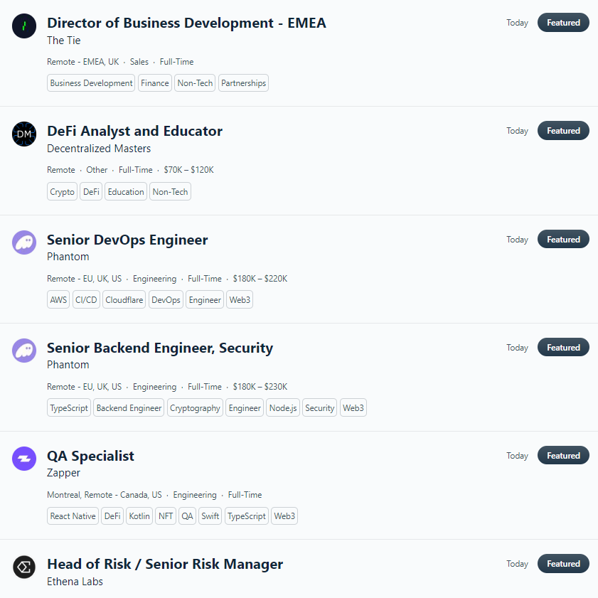 0x2Joy's tweet photo. A common method for crypto companies to recruit employees very fast and easily is through job hiring platforms. These platforms allows them to advertise job positions and filter candidates based on their skill sets and salary. https://t.co/wBIkbzylK0