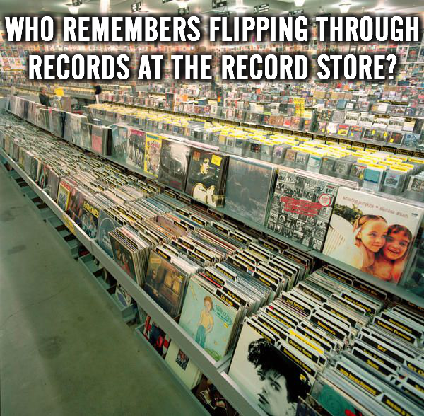 What record store did you frequent?