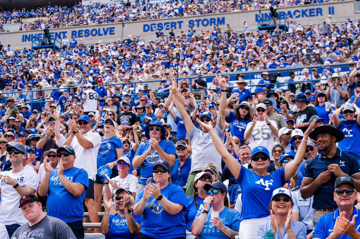 Ready for more of this energy in Falcon Stadium 👀