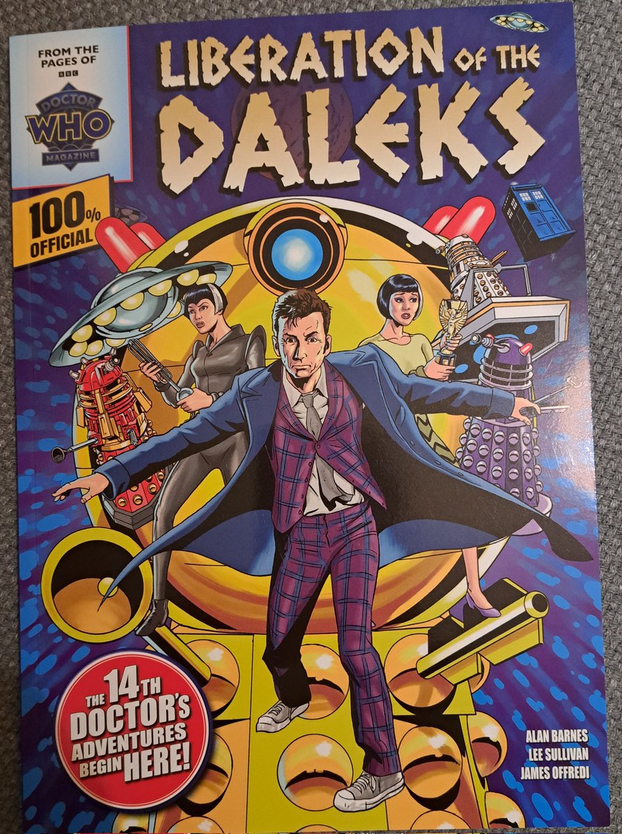 New from @OfficialPanini @bbcdoctorwho @DWMtweets liberation of the #daleks