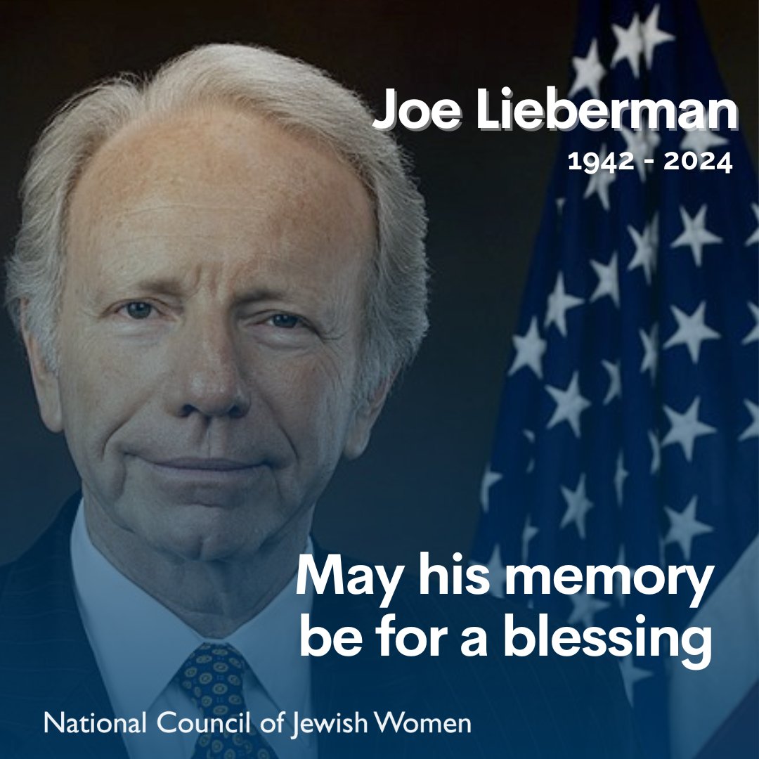 We mourn the loss of Senator Joe Lieberman. A trailblazer as the first Jewish candidate on the national ticket of a major party, he championed abortion access, LGBTQ+ equality and gun safety. Our communities are safer because of his leadership. May his memory be for a blessing.