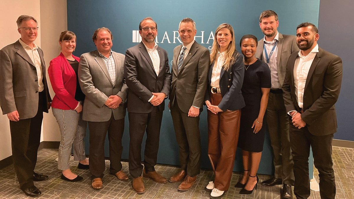 We were thrilled to welcome Ottawa Mayor Mark Sutcliffe and the Invest Ottawa team to our Canadian HQ today. EVP Sam Michaud and Marshall Canada's leadership briefed the mayor on our global footprint and how we’ve proudly supported Canada from coast to coast for over 18 years.