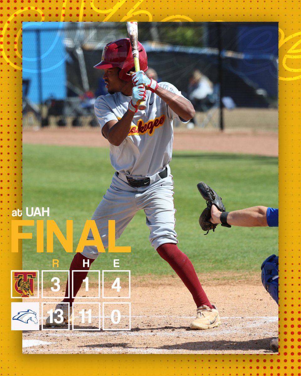 Final from Huntsville. #SkegeeBSB l #MyTUAthletics