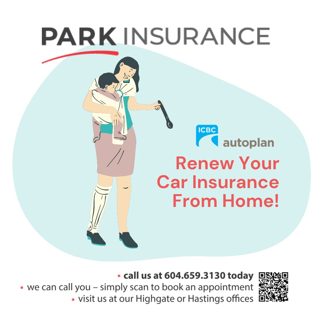 ParkInsurance1's tweet photo. Have too much on your hands? Let us help by renewing your ICBC insurance over the phone. Visit https://t.co/N3cuSn5p3e to schedule your appointment online, or call us at 604-659-3130
#autoplan #ICBC #insurance #parkinsurance #burnaby #burnabybusiness https://t.co/EtBjmDus8o