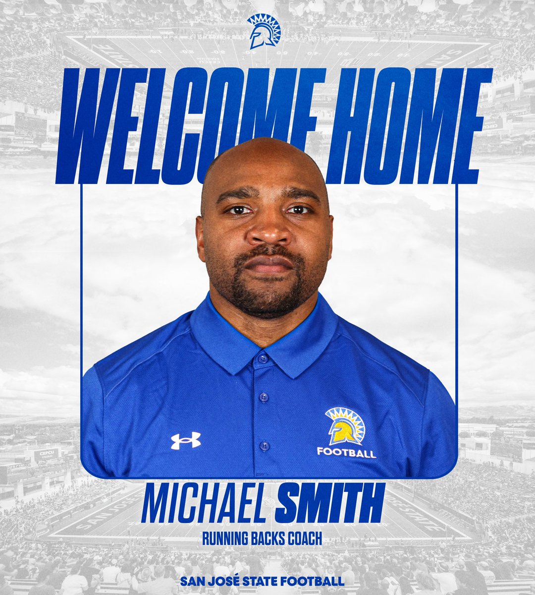 Welcome home, Coach Michael Smith! ⚔️ #ThisIsSparta | #AllSpartans