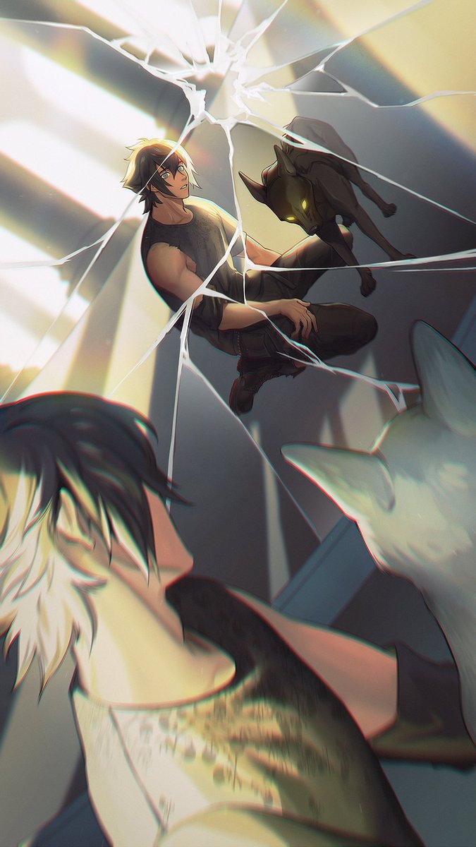 I had the absolute pleasure of collabing with <a href="/Wolf_Fleuret/">Kasha 'Wolf' Fleuret - Support Humans 🎨</a> for <a href="/ffxvreversebang/">FFXV Reverse Bang</a>! So excited to finally share our works 💖

Please check out the fic!
archiveofourown.org/works/54675103…