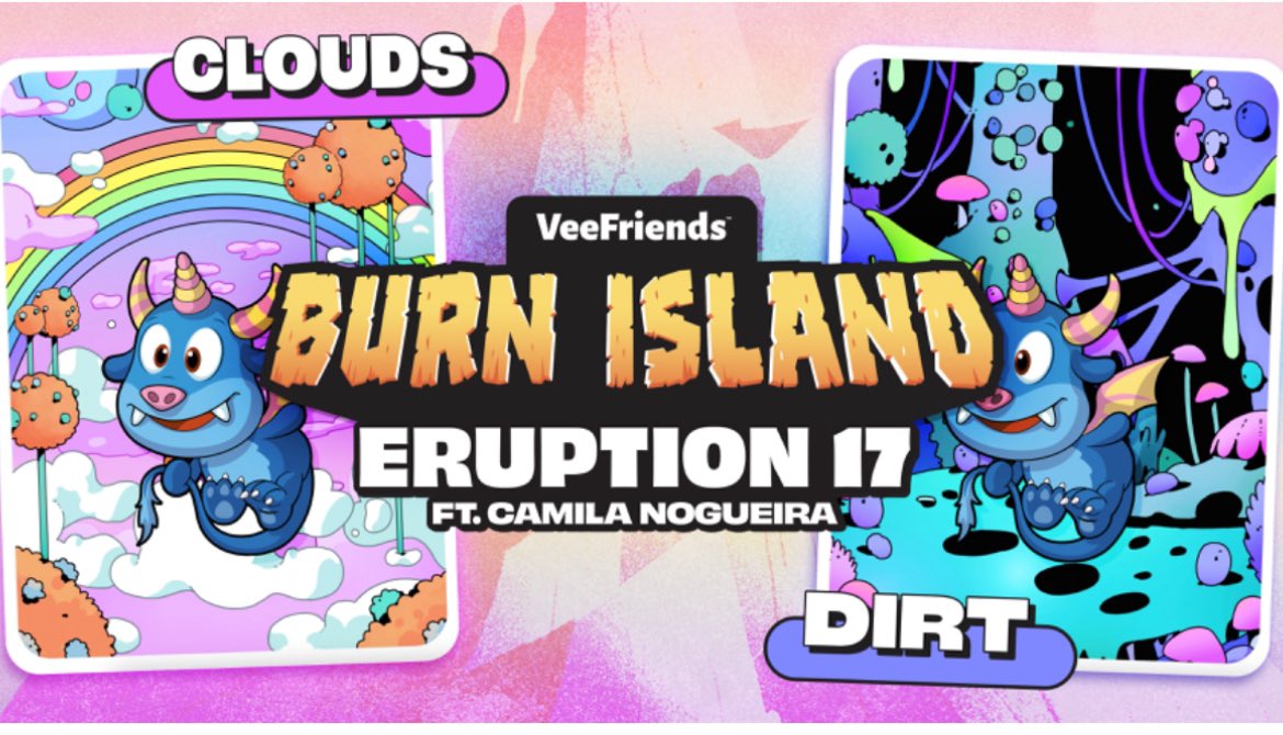 SOOO STOKED FOR THIS JAS BURN ISLAND!!! 

Omg are you gonna burn???? I can’t decide which one I like better 

<a href="/garyvee/">Gary Vaynerchuk</a> <a href="/veefriends/">VeeFriends</a>