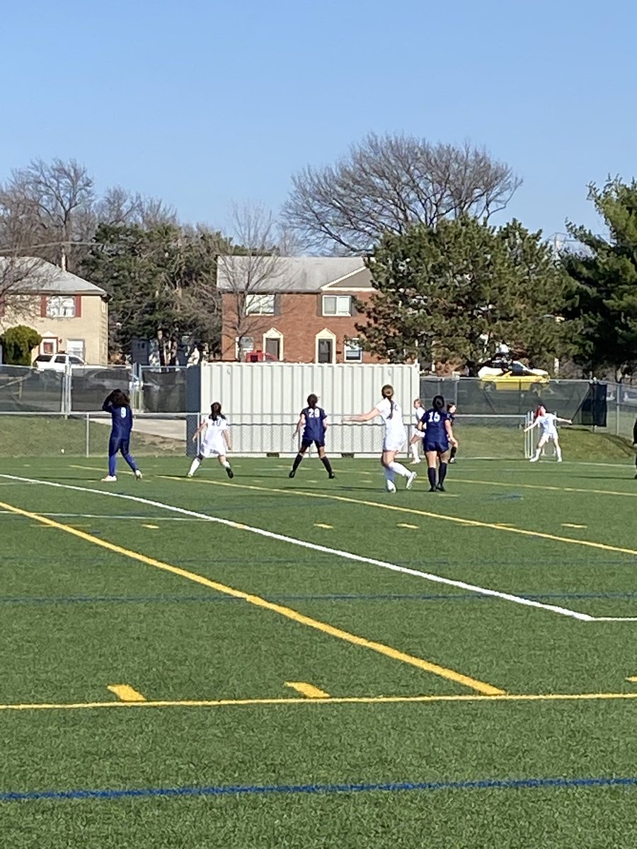 It’s one - nil Trailridge on the pitch <a href="/WRidgeMS/">Westridge MS</a> (soccer lingo learned from #TedLasso)