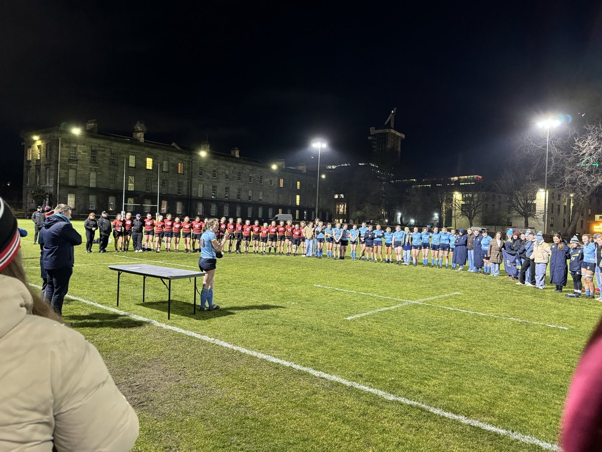 Congratulations to @UCDWomensRFC, and thanks to @tcddublin for their hospitality and for a great Colours Match.