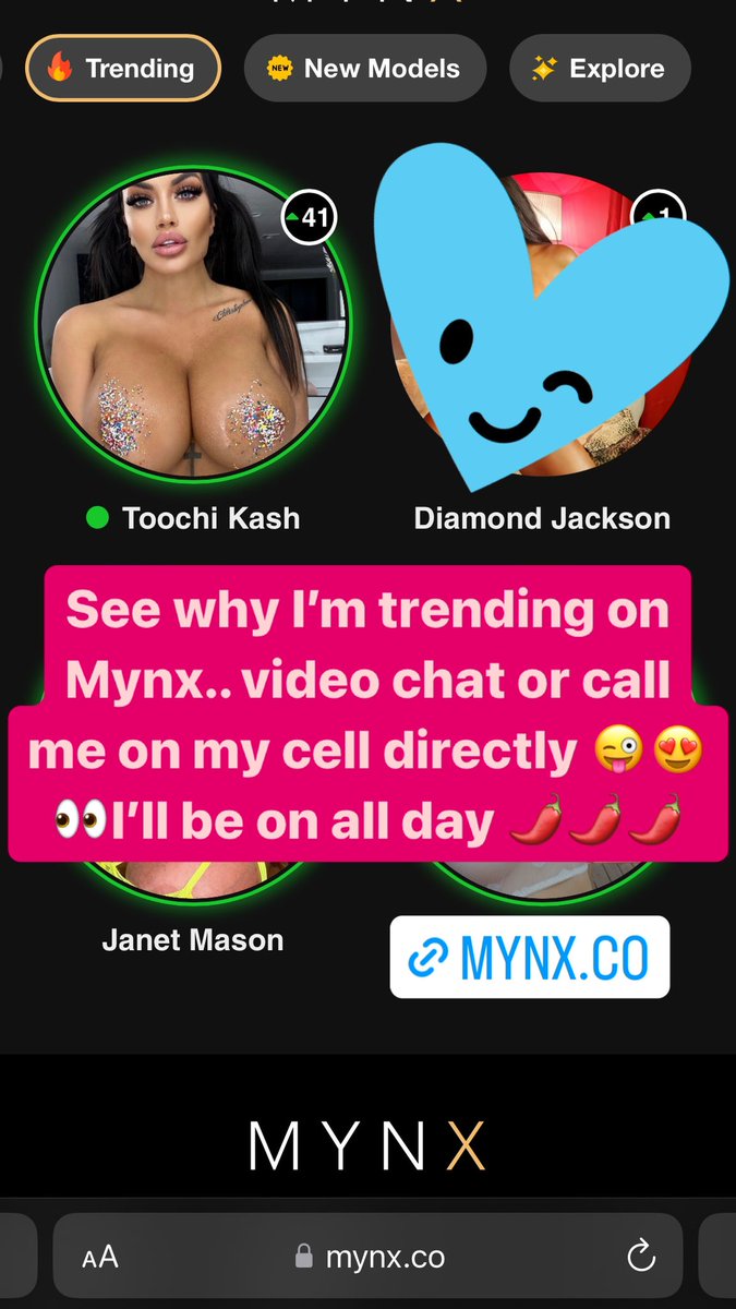 You can now call me direct video chat direct and text direct 😜🌶️ let’s cum together mynx.co/Toochi-Kash