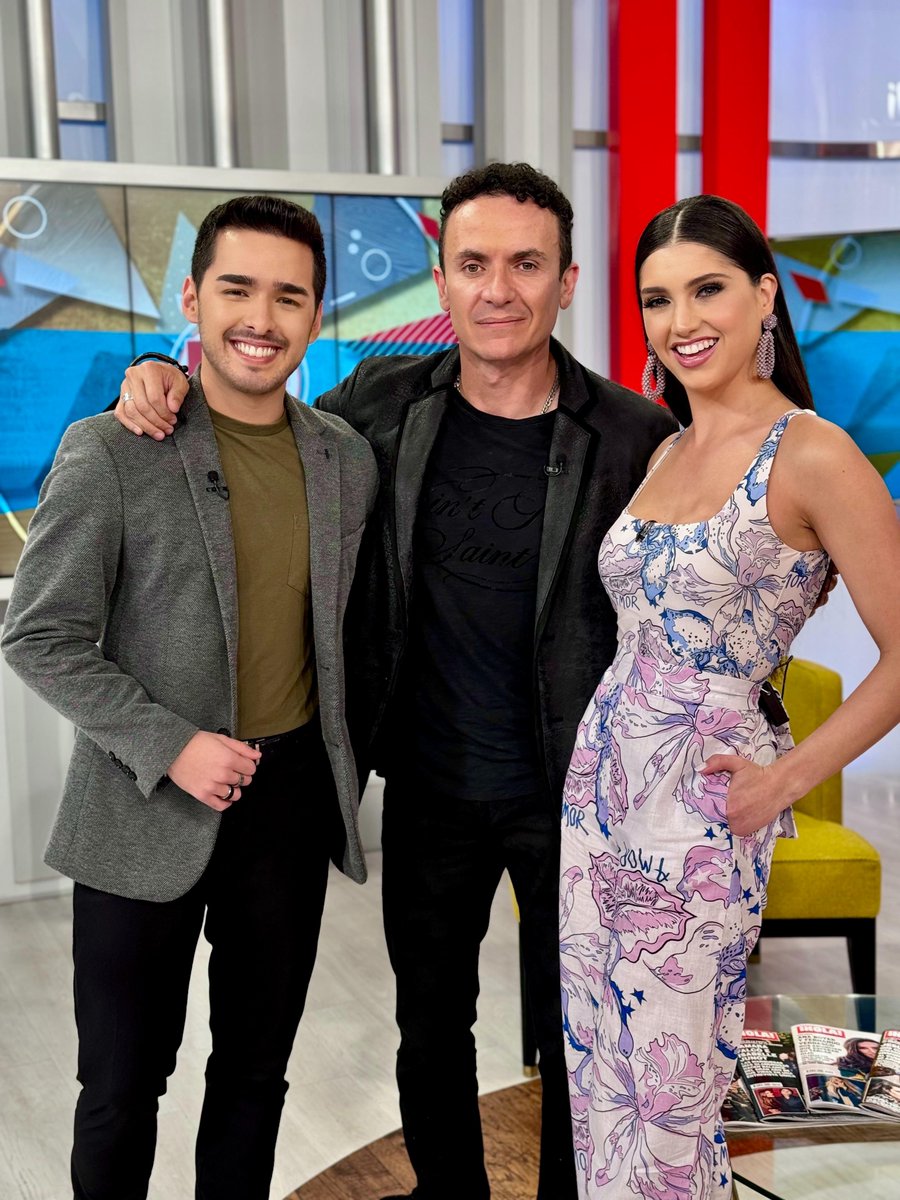 ¡HOLA, @Fonseca! El cantante colombiano nos visita hoy en nuestro set para contarnos todo de su última colaboración con Gilberto Santa Rosa y Chucho Valdés. Horarios: 6PM MEX/ 7PM COL/ 8PM USA Y VZLA/ 9PM ARG