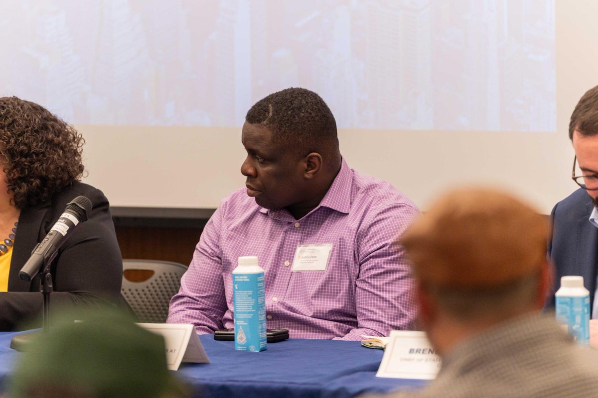 Laborers joined @NYCComptroller & @CentralLaborNYC Worker Rights Convening where @GNYLECET Director of Strategic Partnerships & @local79nyc member Justice Favor spoke on a panel with @adhikaar & #ConstructionJusticeNYC partners @NICE4Workers ✊(cred Ayman Siam/NYC Comptroller)