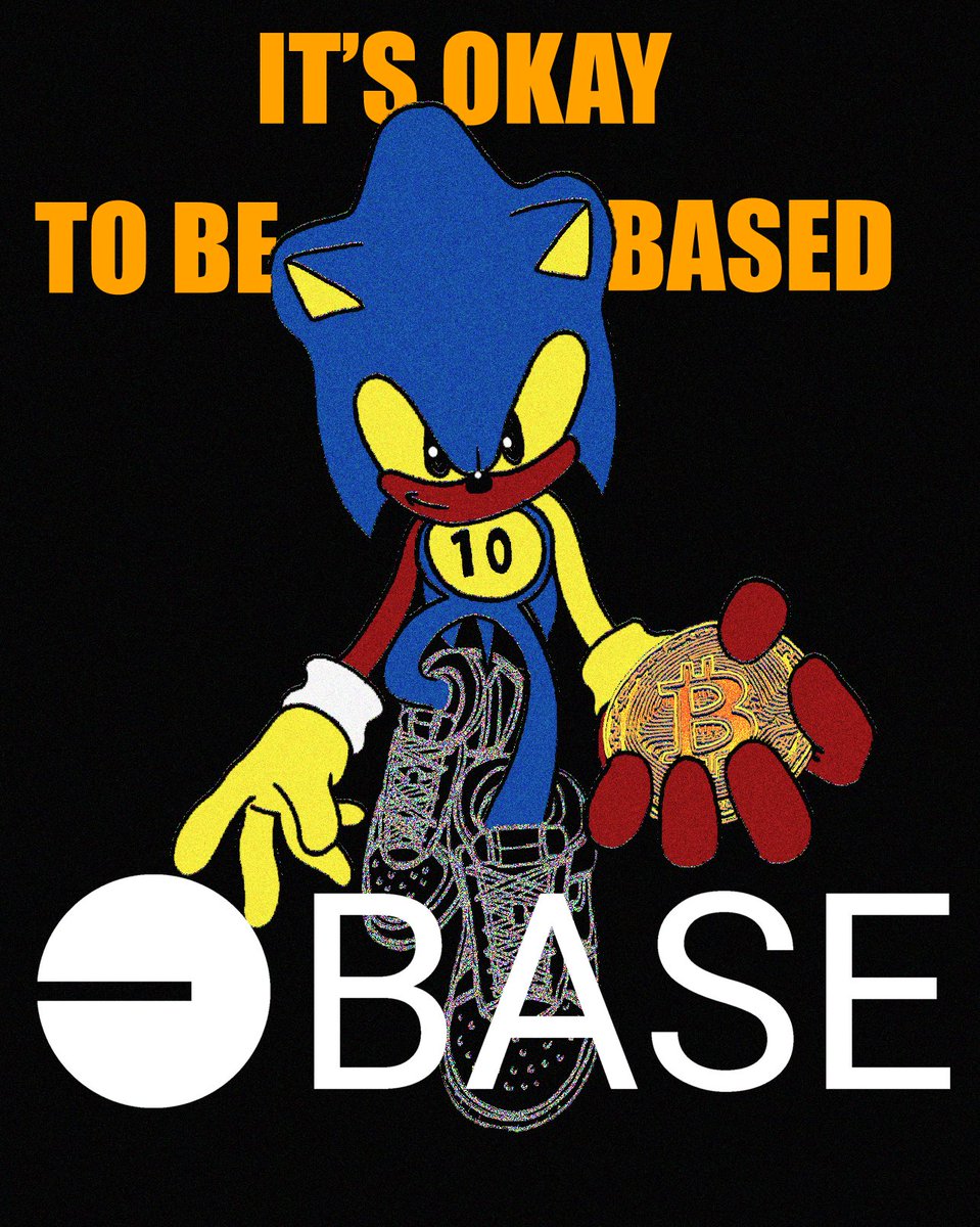 It's okay to be BASED 🔴🟡🔵 Ticker BITCOIN is now trading on BASE Chain $BITCOIN on BASE CA: 𝟶𝚡𝟸𝚊𝟶𝟼𝙰𝟷𝟽𝙲𝙱𝙲𝟼𝚍𝟶𝟶𝟹𝟸𝙲𝚊𝚌𝟸𝚌𝟼𝟼𝟿𝟼𝙳𝙰𝟿𝟶𝚏𝟸𝟿𝙳𝟹𝟿𝚊𝟷𝚊𝟸𝟿