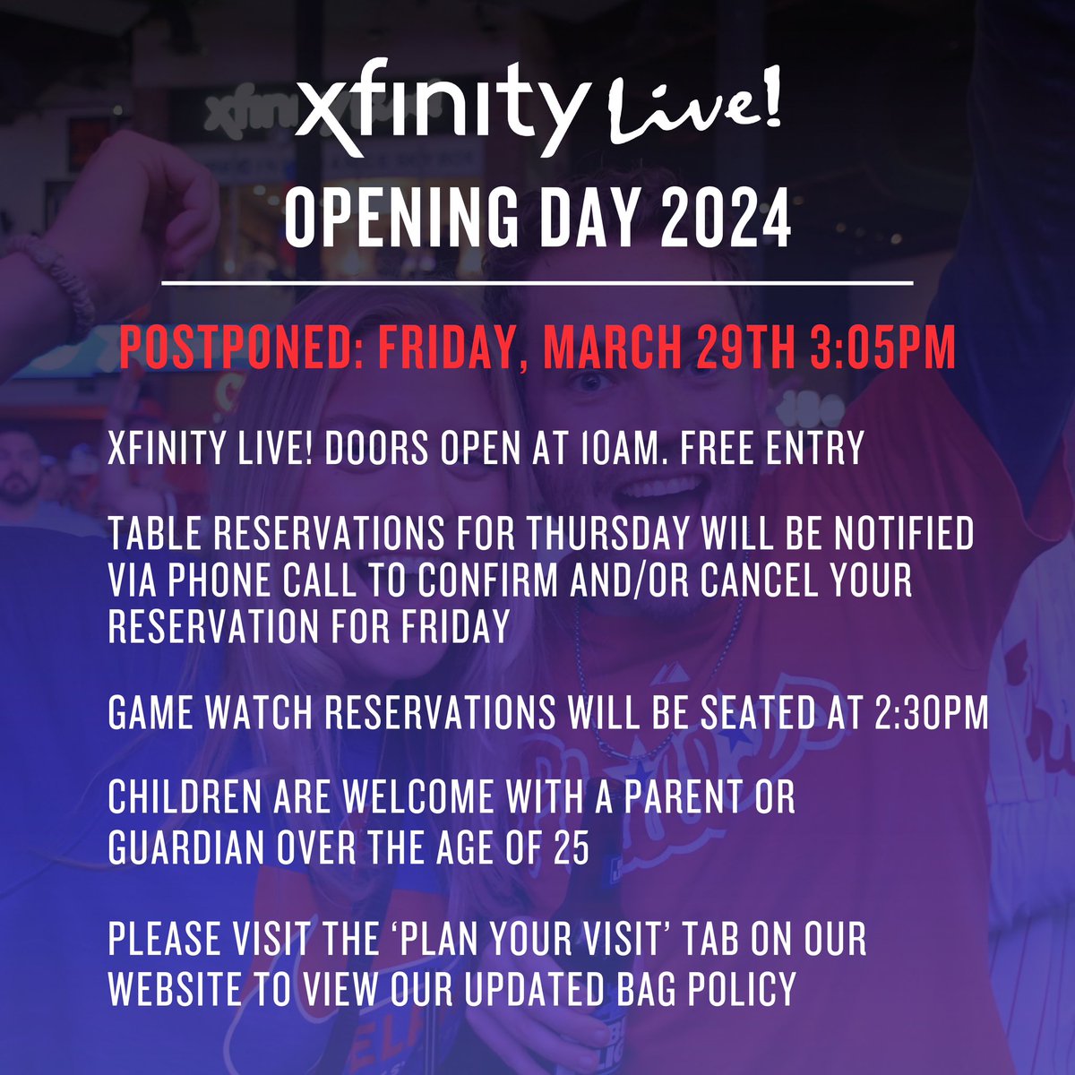 Xfinity Live! (@XfinityLive) on Twitter photo 2024-03-27 22:29:12