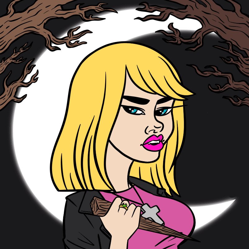 M_Shakespeare_'s tweet image. Made Buffy! Got the vampire achievement! There’s no other project that is putting out the amount of value for holders every single month. @HunnysNFT You can even check out the closet for free with traits for new fans.