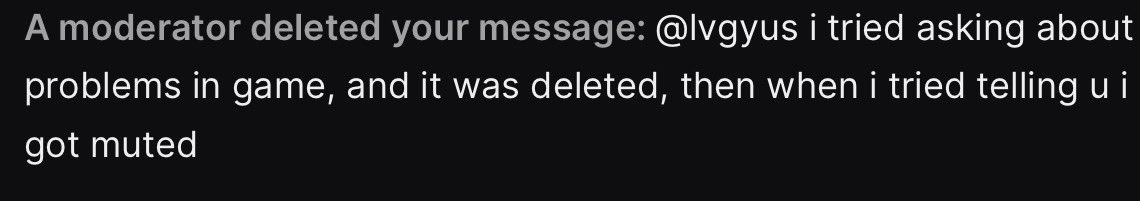 serenitysmoons's tweet photo. wow….. not only did my messages get deleted for asking a genuine question, i also got muted!
#royalehigh #ownupbarbie #ownuplaunce https://t.co/rt3RGvIsBv